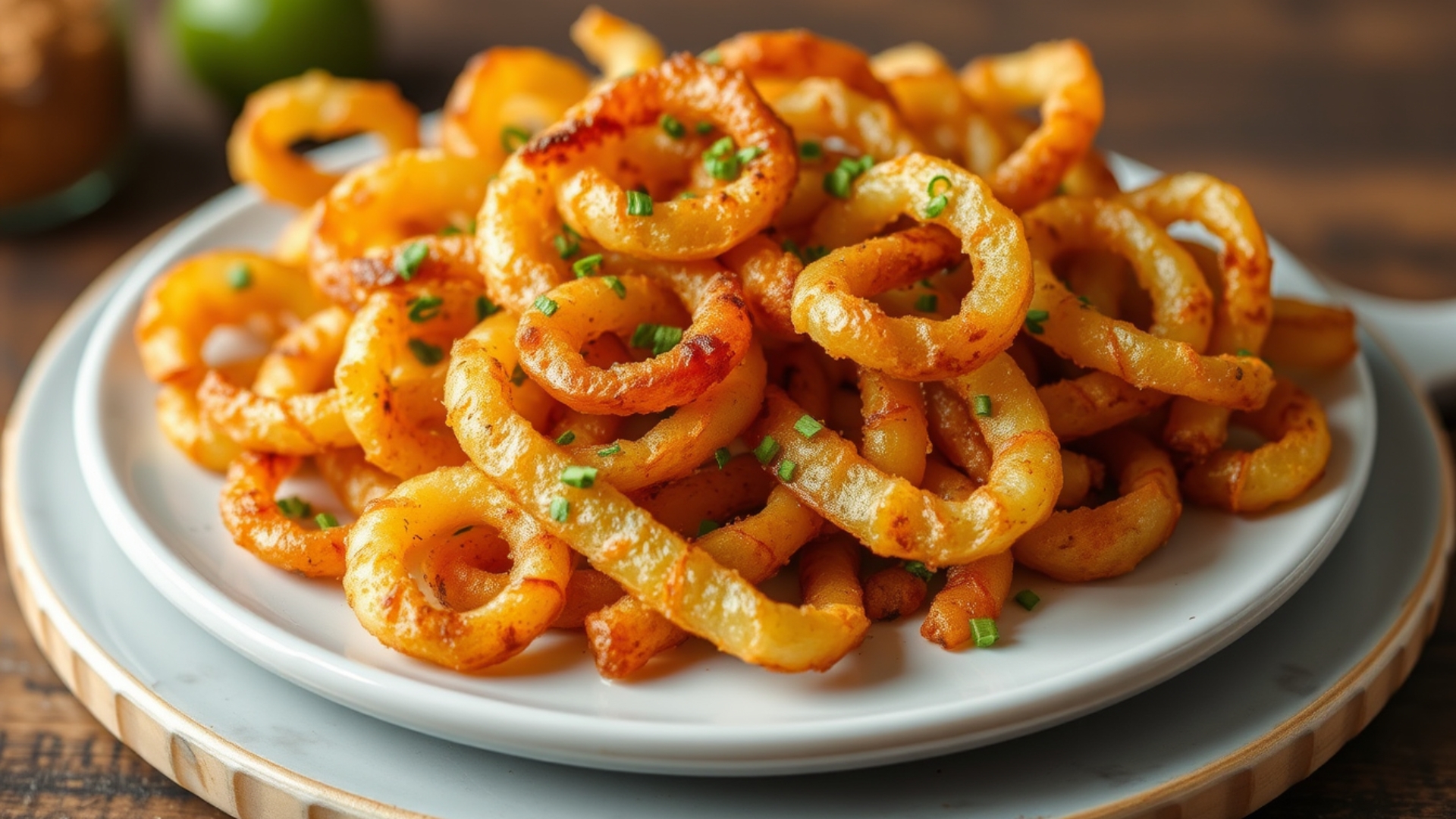 Crispy Potato Spirals Recipe