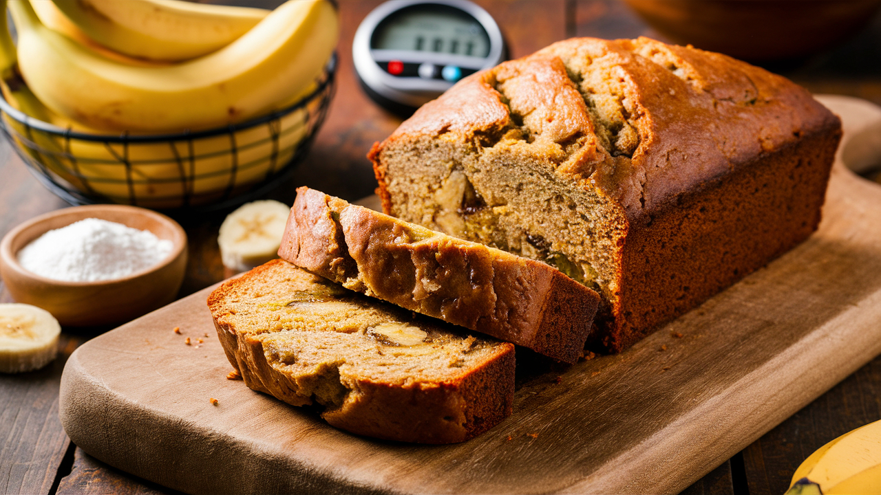 Banana Bread with Sugar Substitute