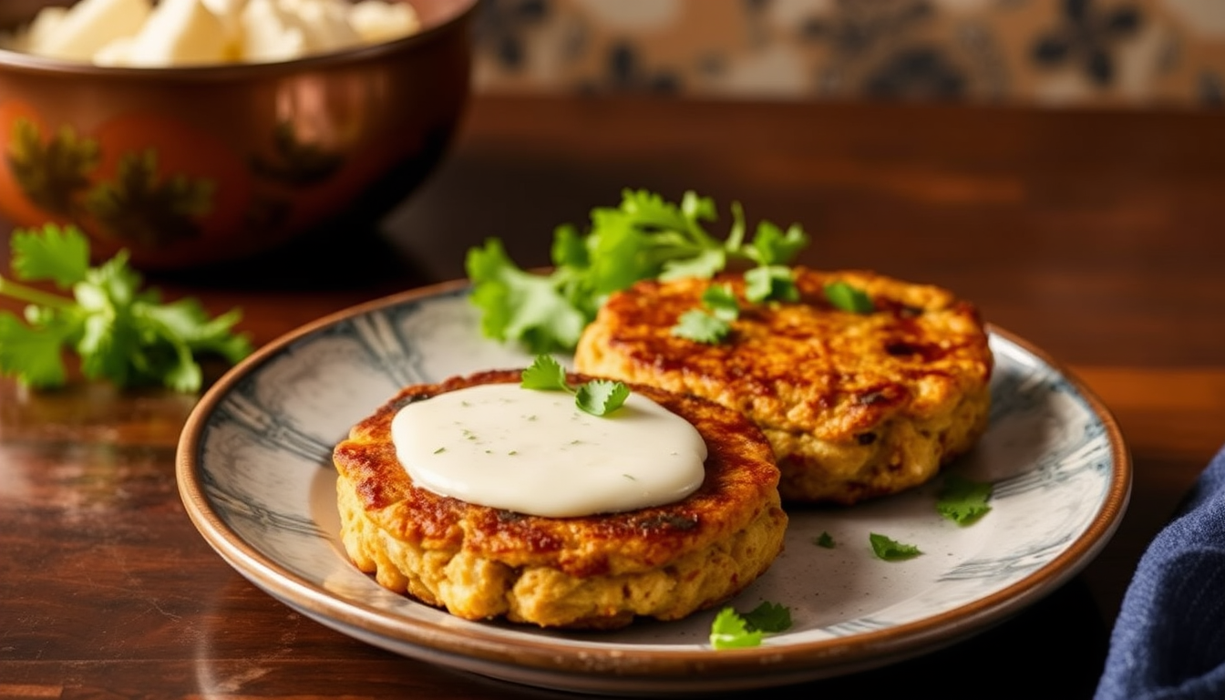 Moroccan-Spiced Potato and Tuna Patties