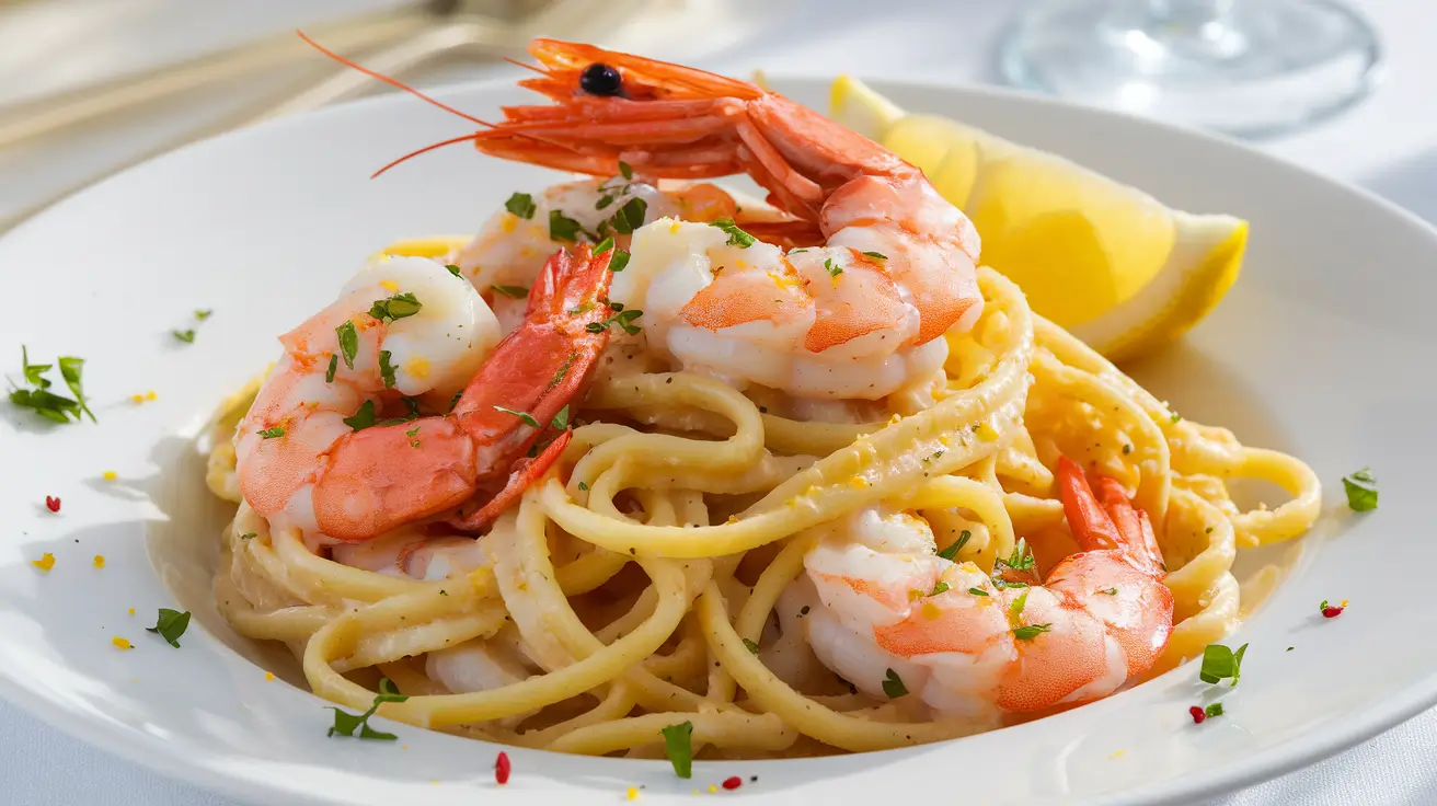 Prawn Scampi Pasta: A Delightful Fusion of Italian and American Cuisine