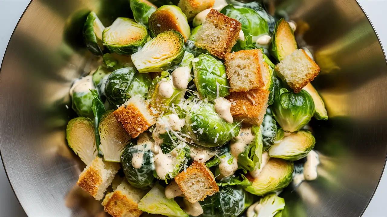 Caesar Brussels Salad