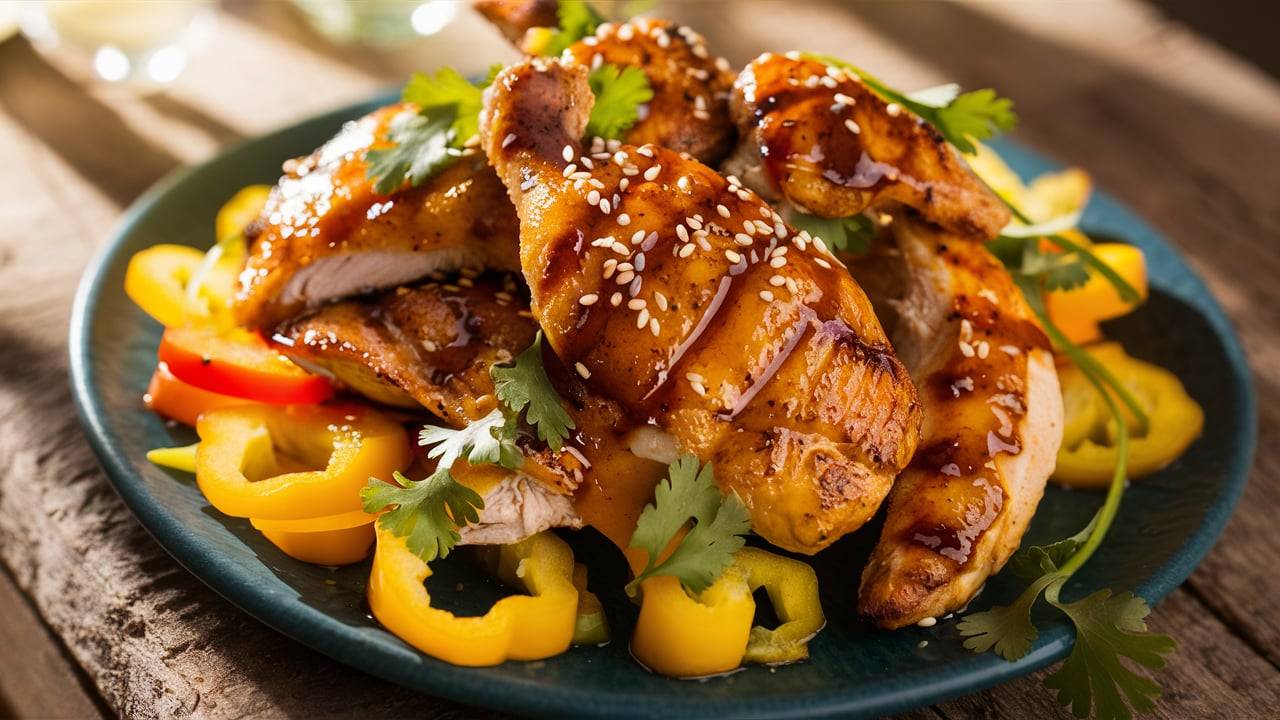 Kraft Asian Dressing Chicken & Yellow Pepper Recipes