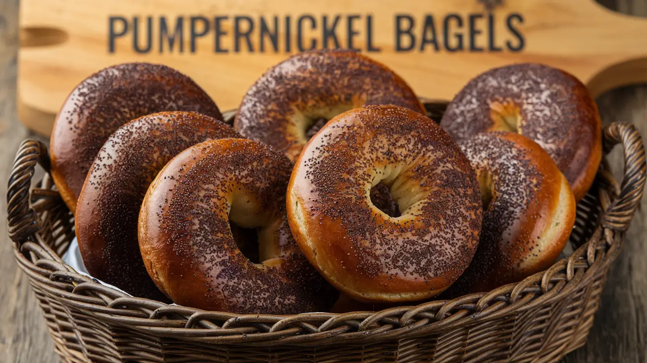 Pumpernickel Bagels