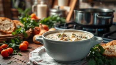 Chicken and Cream of Mushroom Soup