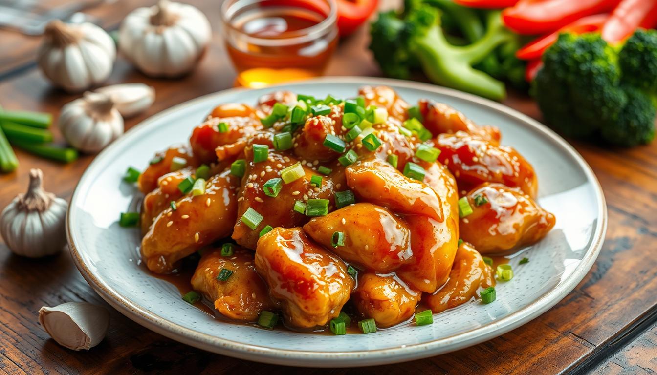 honey garlic chicken recipe