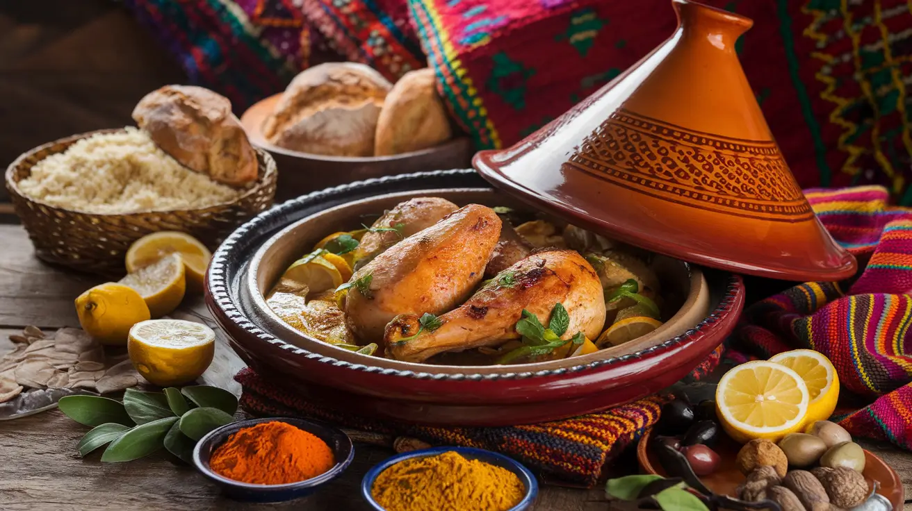 Moroccan Chicken Tajine